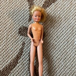Vintage Mattel scooter Blonde Doll with Tan Skin